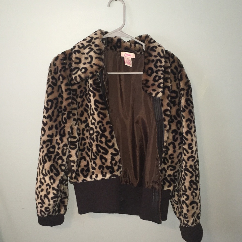 Candies faux fur jacket